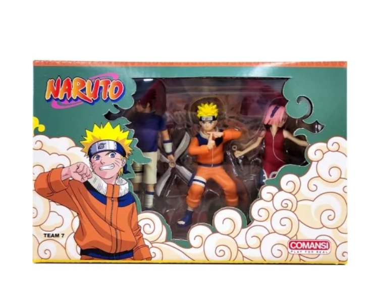 Y90349 Naruto Gift Box Set 3 Figurines
