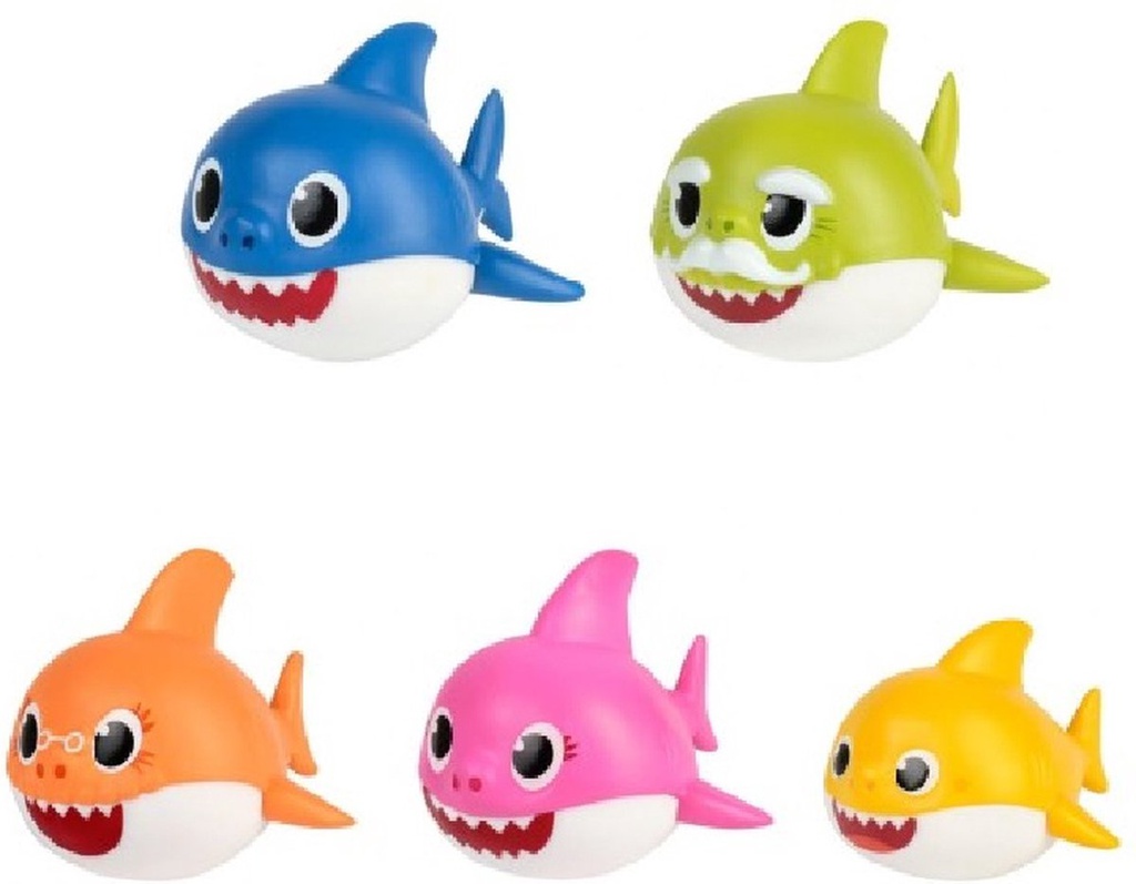 Baby Shark family pack of 5 individual figures