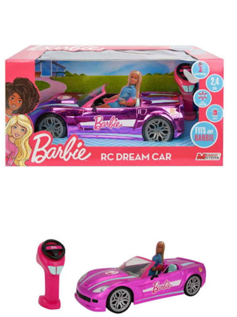 Barbie car with remote control