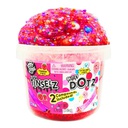 Strawberry-scented slime bucket with decorative accessories