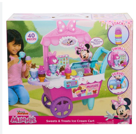 Ice cream cart for Minnie Mouse desserts and desserts