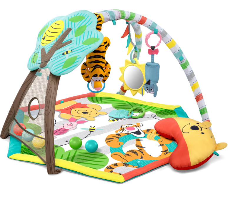 Bright Starts Winnie the Pooh and Friends Educational Rug
