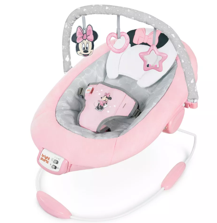 Bright Starts Disney Minnie Mouse Rosie Skies Baby Rocking Chair