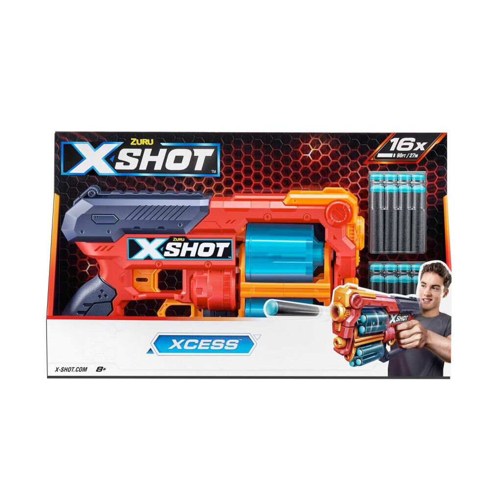 X-Shot Access 16 dart pistol