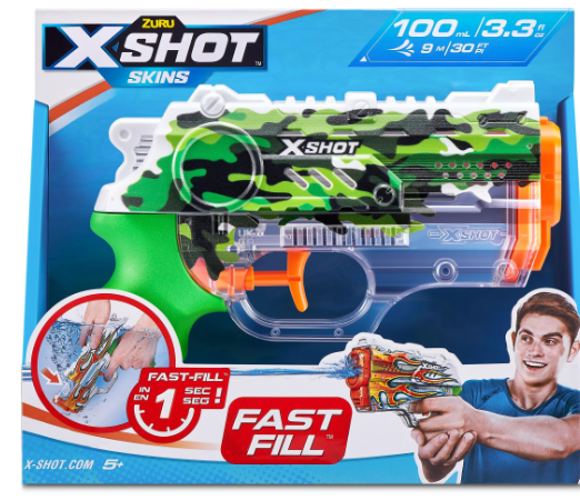 X-Shot Quick-Fill Nano Water Gun