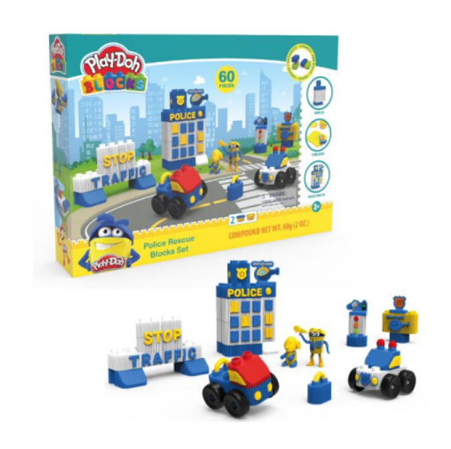 Play-Doh Police Rescue Block Set