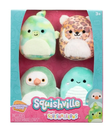 Squishyville mini doll 4pcs Squishmallows