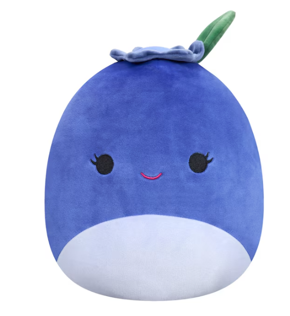 Squishy Mallows Blobby the Blueberry Doll - 12cm