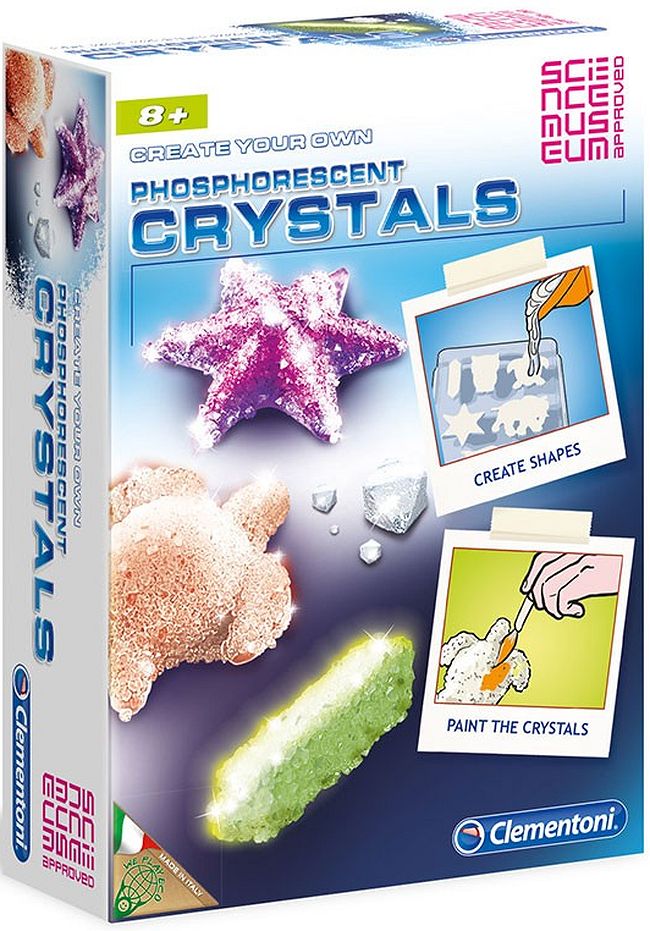 Clementoni Laboratory Game - Make phosphorescent crystals