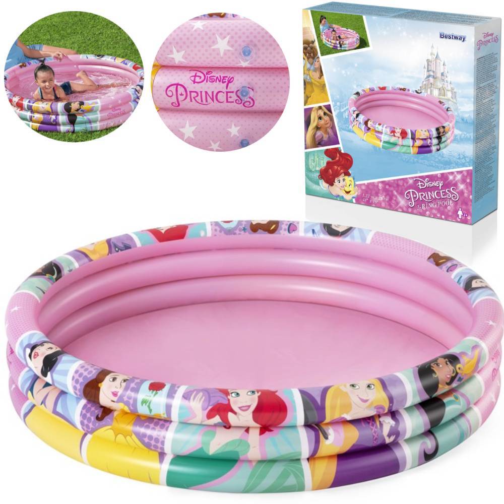 Disney Princess 3-layer inflatable pool 122X25 cm