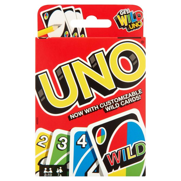 Mattel Uno playing cards