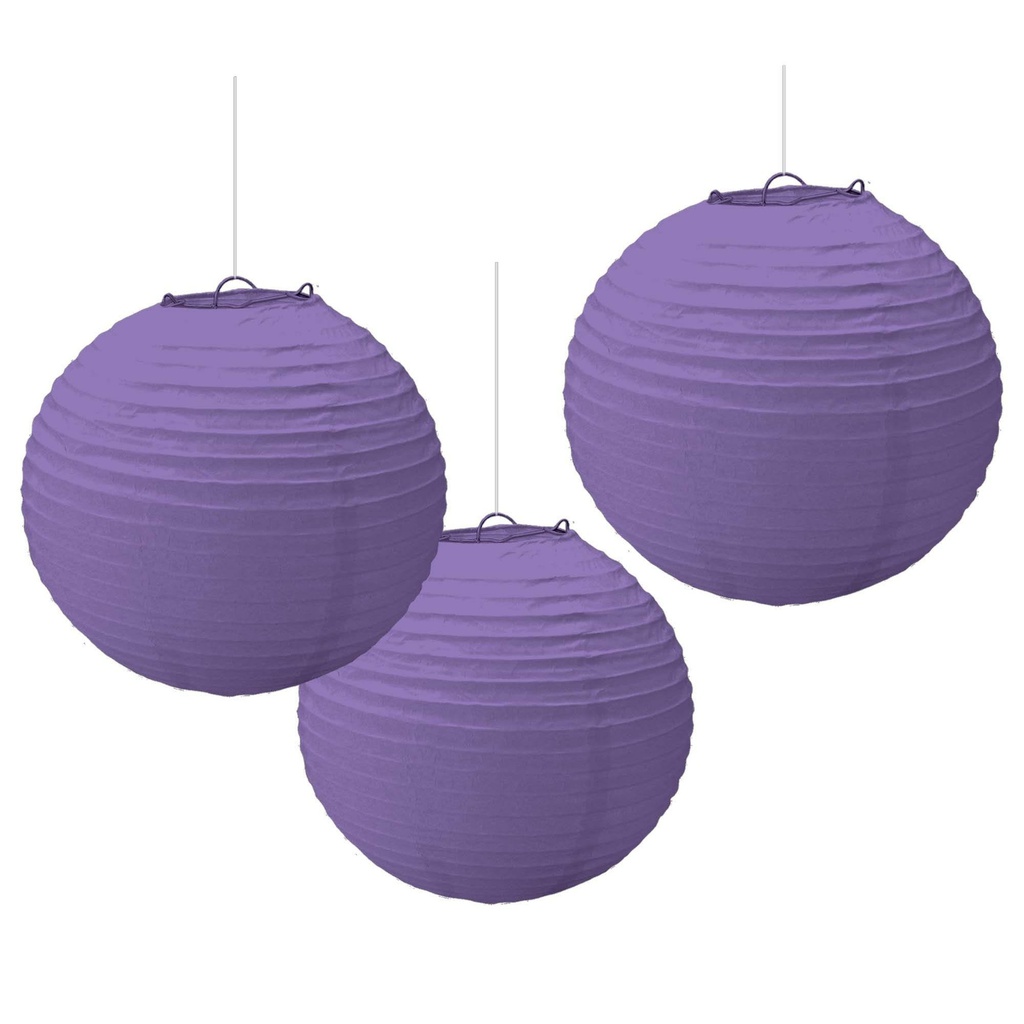 Purple 9″ Paper Lanterns