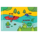 Munchkin Story Mat BPA Free Disposable Placemats For Kids'