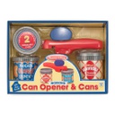 Melissa &amp; Doug Working Can Opener and 2 Resealable Cans Play Kitchen Accessories