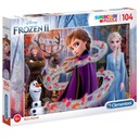 Clementoni - Puzzle Frozen and Disney 104 pieces