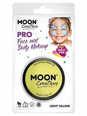 Pro Face Paint Cake Pots -  Light Yellow ( Clamshell) 