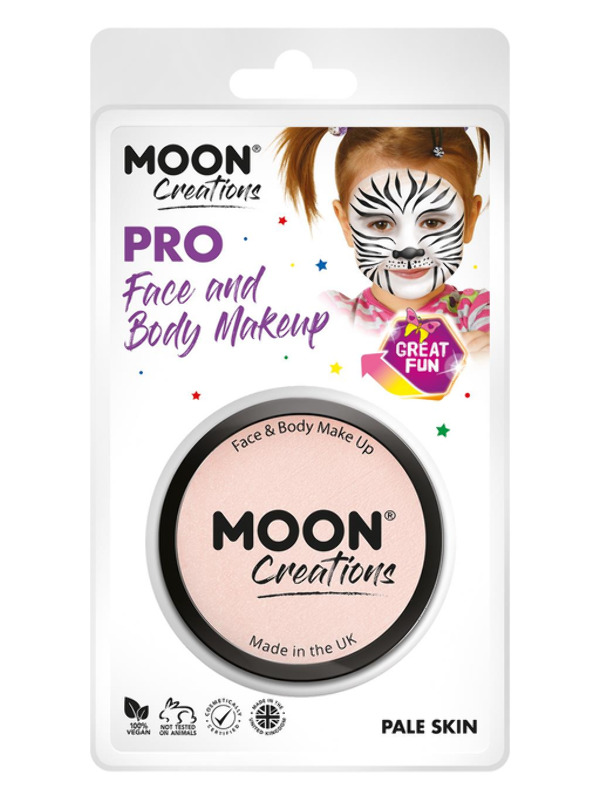 Pro Face Paint Cake Pots - Pale Skin  ( Clamshell) 