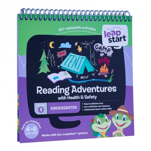 LeapStart™ Reading Adventures with Health &amp; Safety 30+ Page Activity Boo