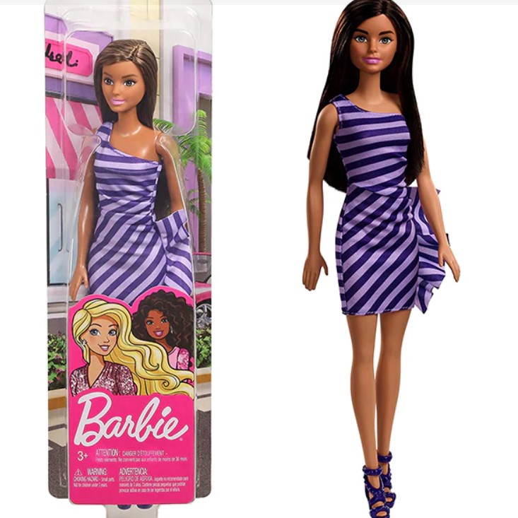 Barbie doll with a dress