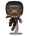 FUNKO POP-871-MARVEL WHAT IF- T'CHALLA STARLORD 