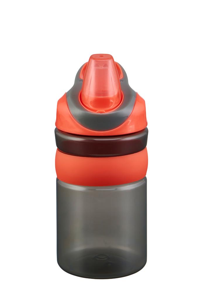 Baby bottle cup with straw