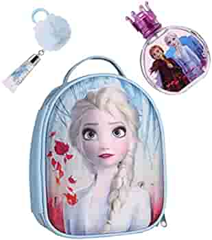 Frozen perfume with luxury bag + lip gloss