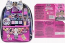Gift bag for girls accessories nail polish and LOL makeup