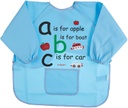 Baby Gym Bib for boys with drawings, blue