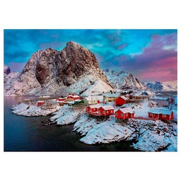 [17976] بزل تركيب صور جزر لوفوتين ، النرويج 1500 قطعة-اديوكا