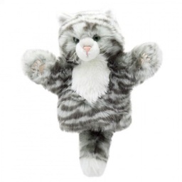 [PC008032] Pet glove in the form of a tabby cat, size 32 cm