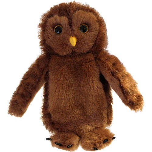 Owl hand puppet house 20 cm