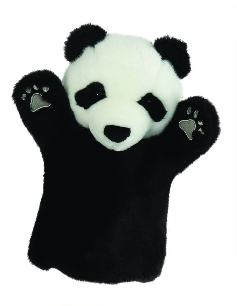 Panda hand puppet 19 cm