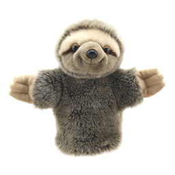 [PC008040] Petite sloth hand puppet 10 cm