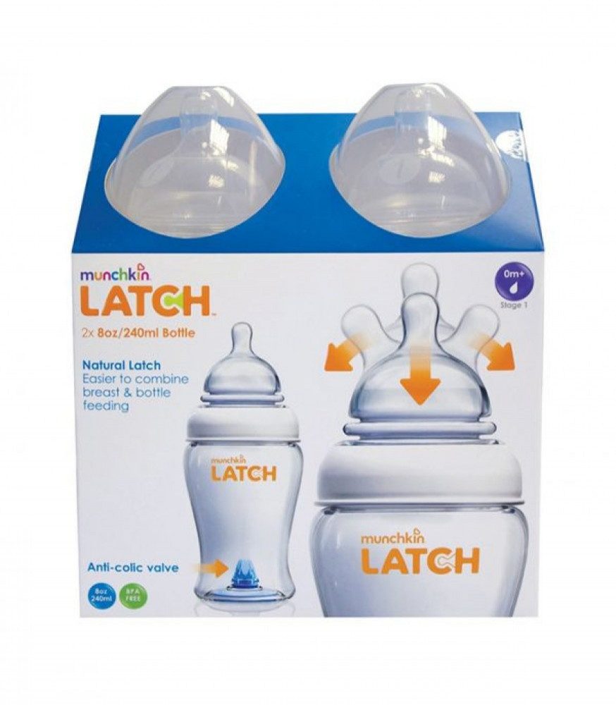 Latch Anti-colic Feeding Bottle Set