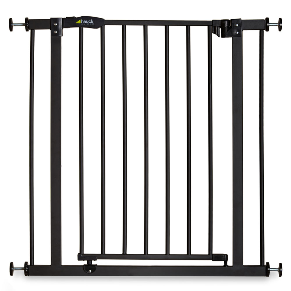 Hook and stop gate with extension for children