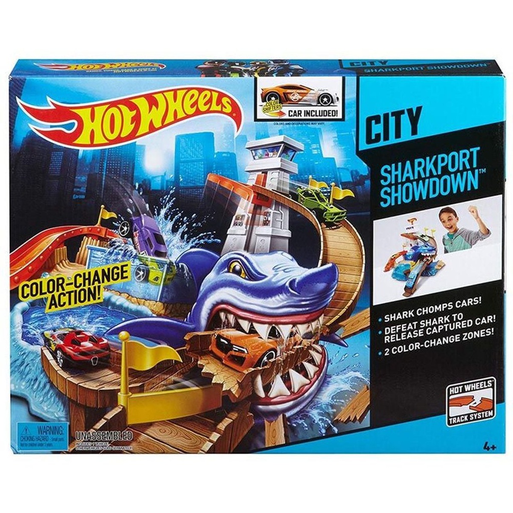 Hot Wheels - A set of cars for racing and confrontation Harbor Shark