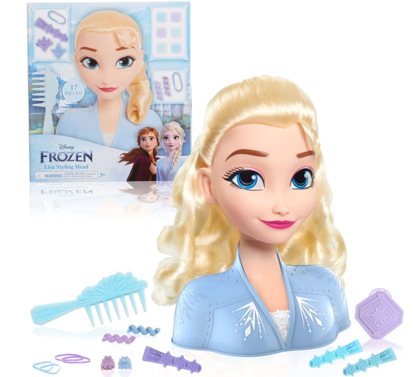 Elsa's head styling from Disney Frozen