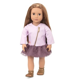 [BD31101Z] Generation Fenna Doll with Pink Leather Jacket - 46cm
