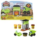 Play-Doh gravel yard forming game
