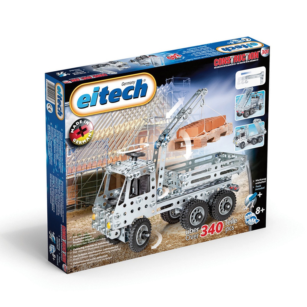 Build a truck from AITEC 340 pieces