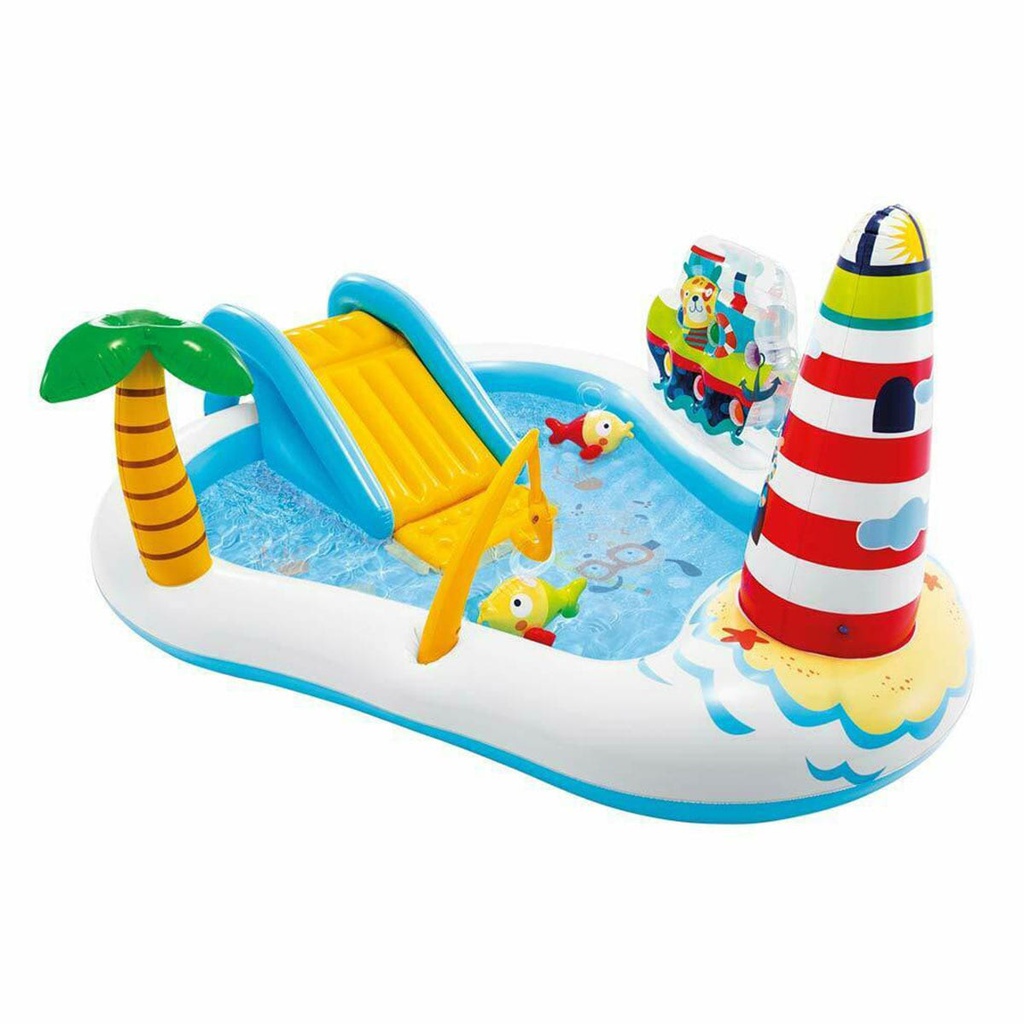 Children's pool with slide