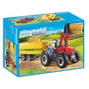 Playmobil tractor with 63pcs feeding trailer for kids
