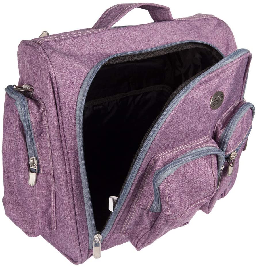 Babyjem Baby Care Bag, Pink, Denim,Pockets Waterproof Bag,Lightweight Design