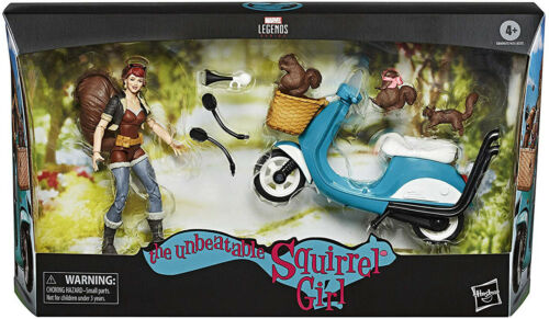 Hasbro Marvel Legends Squirrel Girl On Scooter &amp; Cosmic Ghost Rider Figure