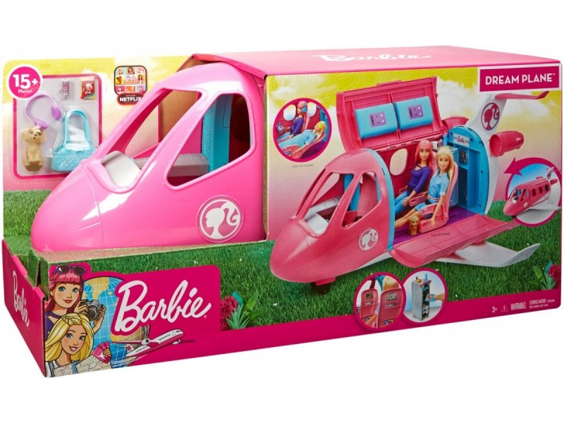 Barbie Airplane - Barbie Dreamplan Transforming Playset