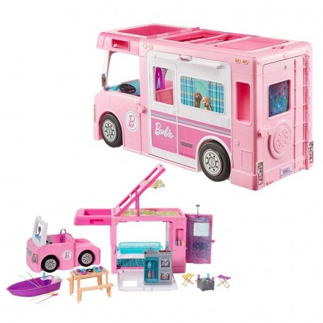 Barbie car with 60 accessories