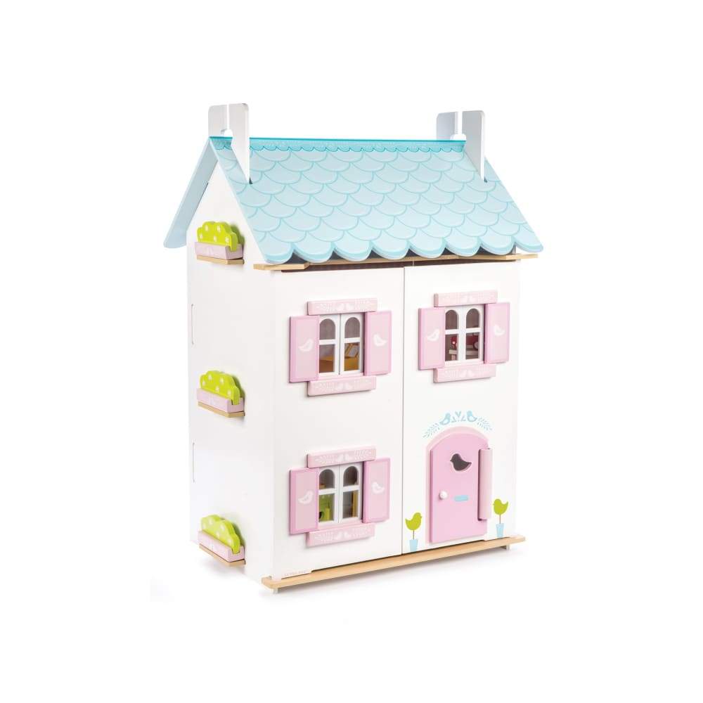 Le Toy Van - Blue Bird Cottage with Furniture