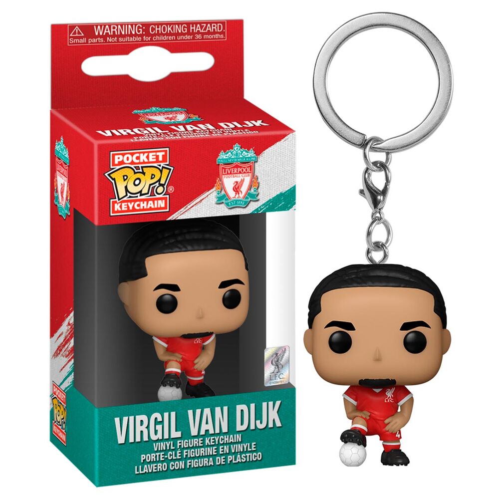 POP Keychain: Liverpool- Virgil van Dijk