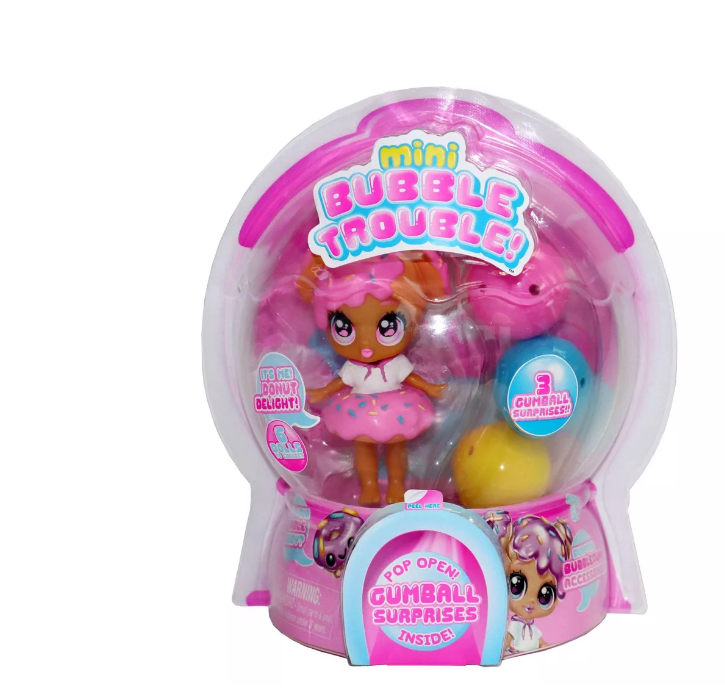 Scented Bubble Assorted Donut Delight Mini Doll