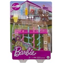 Barbie themed mini soccer table accessory set